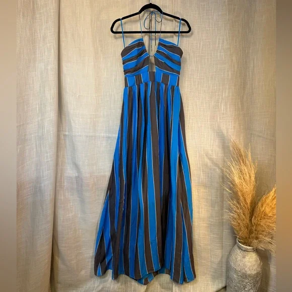 Rebecca Vallance Micaela Halter Maxi Dress in Size US 6 - Picture 7 of 11
